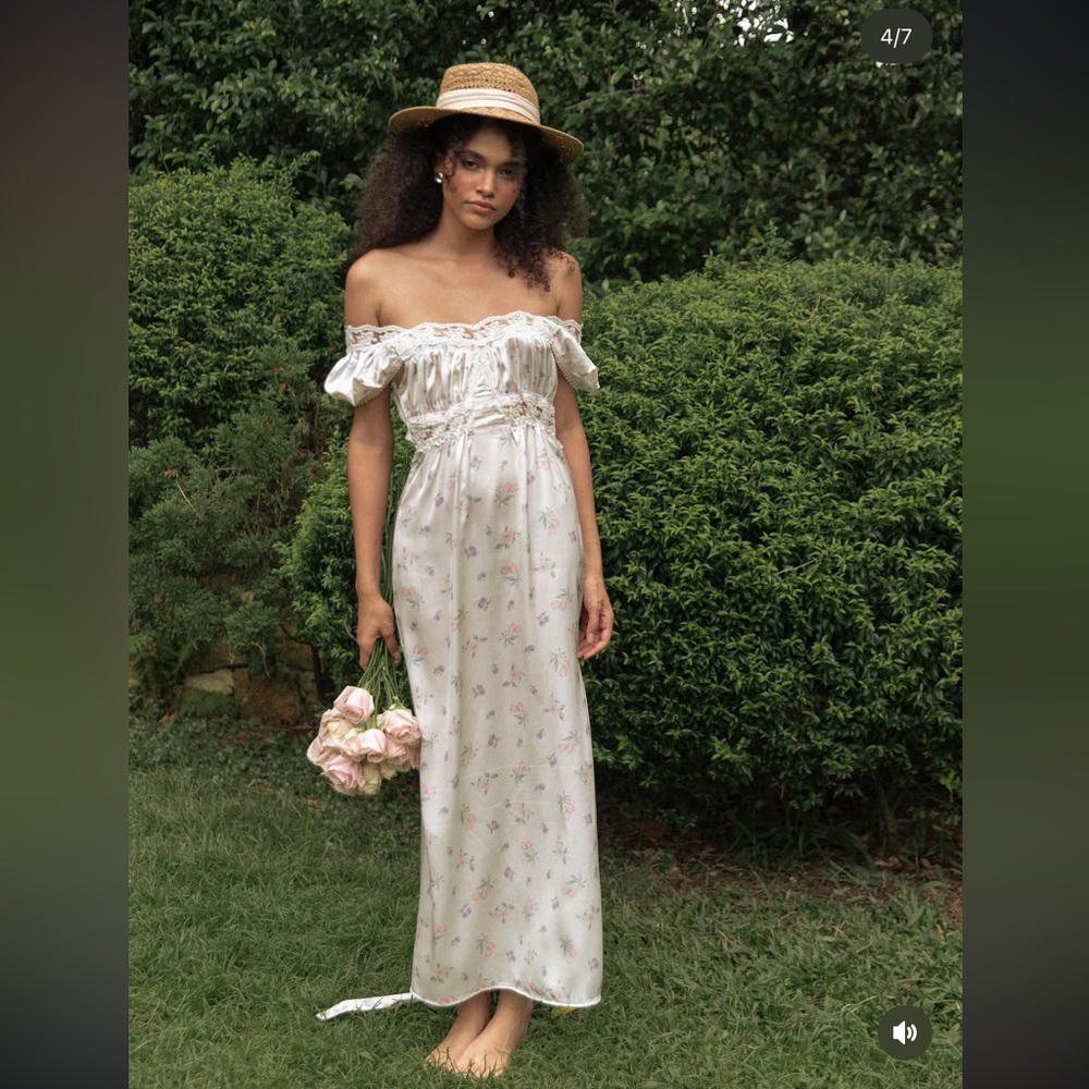 Local Brand Satin Dress
